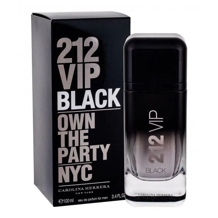 PERFUME 212 Vip Black IMPORTADO LACRADO - 100ml